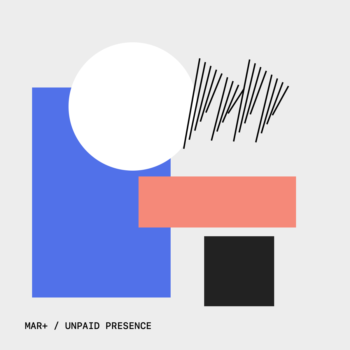 MAR+ original geometric reference artwork